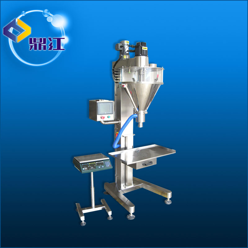 【半自動(dòng)粉末包裝機(jī)】裝機(jī)全不銹鋼