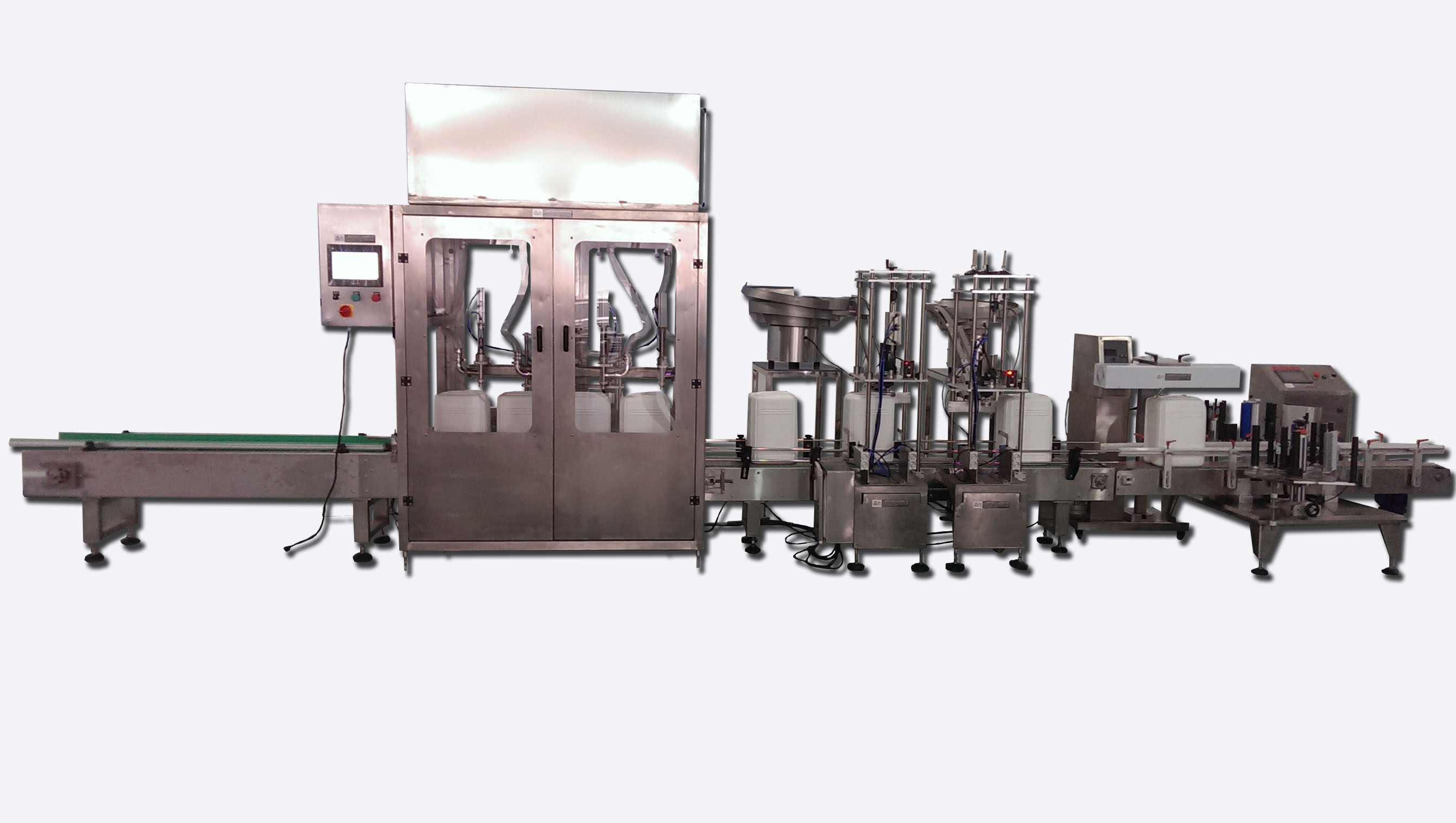 DJ-QYT1000全自動液體/膏體灌裝生產(chǎn)線