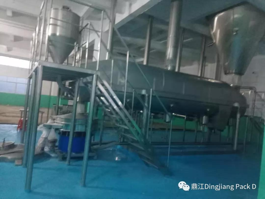 江西1KG+25KG粉劑包裝線客戶現場調試完成